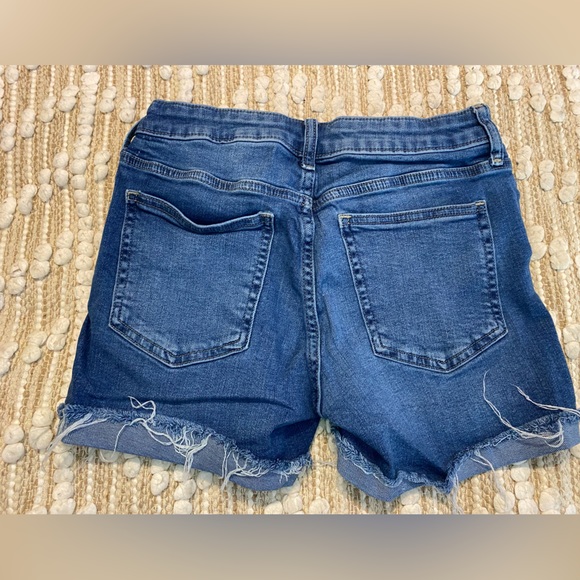 GAP denim distressed shorts sz 0/25 EUC - Picture 8 of 8